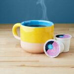 Amazon Brand – Happy Belly Medium Light Roast Coffee Pods, Donut Style, Compatible with Keurig 2.0 K-Cup Brewers, 100 Count