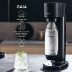 SodaStream Gaia Sparkling Water Maker, Black