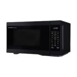 SHARP ZSMC1161HB Oven with Removable 12.4″ Carousel Turntable, 1.1 Cubic Feet, 1000 Watt Countertop Microwave, CuFt, Black