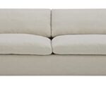 Amazon Brand – Stone & Beam Rustin Contemporary Deep-Seated Sofa Couch, 89″W, Cream