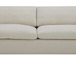 Amazon Brand – Stone & Beam Rustin Contemporary Deep-Seated Sofa Couch, 89″W, Cream