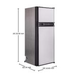 Conserv RV Refrigerator 10 cf/12V/Stainless