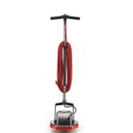 Oreck Commercial Orbiter Hard Floor Cleaner Machine ,Multi-Purpose Hardwood Wood Laminate Carpet Tile Concrete Grout Marble Floor Cleaning, 50-Foot Long Cord, ORB550MC, Gray/Red
