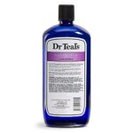 Dr Teal’s Foaming Bath with Pure Epsom Salt, Soothe & Sleep with Lavender, 34 fl oz (Pack of 4) (Packaging May Vary)