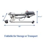 Tuffcare Electric Patient Lift – Rhino Lift with Manual Low Base – Full Size Patient Transfer Lifter for Home Use and Facilities, 450 lb. Weight Capacity (Lift Only, NO Sling)