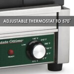 Waring Commercial WFG300 Panini Grill, 23.25×19.25×13.75, Silver