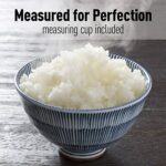 Panasonic Rice Cooker, Steamer & Multi-Cooker, 3-Cups (Cooked), 1.5-Cups (Uncooked), SR-3NAL – Silver