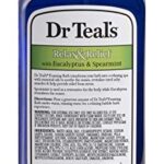 Dr Teal’s Foaming Bath with Pure Epsom Salt, Relax & Relief with Eucalyptus & Spearmint, 34 fl oz (Packaging May Vary)