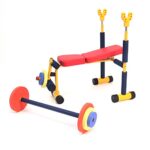 Redmon Fun and Fitness Exercise Equipment for Kids – Weight Bench Set,Incline