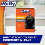 Hefty Strong Large Trash Bags, 30 Gallon, 56 Count