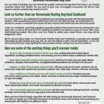 Homemade Healthy Dog Food | Guide + Cookbook: [2 in 1] Whip Up Tasty and Nutritious Meals for Your Furry Friend with Fast and Easy Recipes – Give Your Dog the Best with Many Mouthwatering Treats.