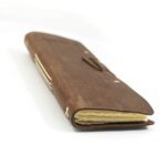 Rustico Handmade Leather Wine Dossier/Log Book With Templated Pages (Dark Brown)
