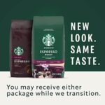Starbucks Dark Roast Whole Bean Coffee — Espresso Roast — 100% Arabica — 6 bags (12 oz. each)