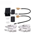 330031 Range Burner Receptacle kit by Romalon Replacement parts for Range/Stove Replaces 814399,5303935058(4 Pack)