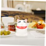 SOLUSTRE Cartoon Toothpick Jar Seasoning Jar Tooth Pick Holder Condiment Pots Desk Dispenser Dining Table Centerpieces Cocktail Toothpicks Toothpick Dispenser Cute Toothpicks Holder Storage