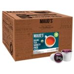 Maud’s 8 Blend Organic Tea Variety Pack 48ct. Solar Energy Produced Variety Green Tea, Black Tea, Peppermint Tea, Chai Tea, Matcha Tea, Jasmine Tea, Chamomile Lavender, English Breakfast & Earl Grey