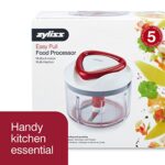 ZYLISS Easy Pull Food Chopper and Manual Food Processor – Vegetable Slicer and Dicer – Hand Held