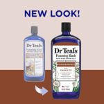 Dr Teal’s Foaming Bath with Pure Epsom Salt, Nourish & Protect with Coconut Oil, 34 fl oz (Pack of 4) (Packaging May Vary)