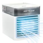Arctic Air Pure Chill 2.0 Evaporative Air Cooler by Ontel – Powerful, Quiet, Lightweight and Portable Space Cooler with Hydro-Chill Technology For Bedroom, Office, Living Room & More,Blue