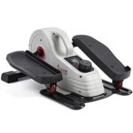 Sunny Health & Fitness Fully Assembled Magnetic Under Desk Elliptical Peddler, Portable Foot & Leg Pedal Exerciser(White) – SF-E3872