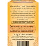 Yogi Tea – Throat Comfort (4 Pack) – Soothes the Throat with Wild Cherry Bark, Licorice Root, Mullein, and Ginger – Caffeine Free – 64 Organic Herbal Tea Bags