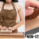 Zulay Kitchen 2-Pack Silicone Baking Mat Sheet – Reusable Silicone Baking Sheet – Easy & Convenient Nonstick Baking Supplies – 16.5″x11.6″ Silicone Mats for Baking – Baking Mat For Oven – (Dark Gray)