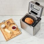 Cuisinart Convection Bread Maker Machine-16 Menu Options or Manually Adjust for Custom Bread, 3 Loaf Sizes up to 2lbs, 3 Crust Colors-Includes Measuring Cup + Spoon & Kneading Paddle Hook, CBK-210