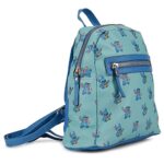 Disney Lilo and Stitch Backpack – Girls, Boys, Teens, Adults – Officially Licensed Stitch 10 Inch Allover Faux Leather Mini Backpack