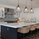 Modern Battery Operated Remote Pendant Light?Ceiling Hanging Light Fixture Battery Powered Bulb?Nordic Style Pendant Lamp Not Hardwired,for Kitchen Dining Room Bedroom Living Room ( Color : Black )