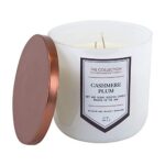 Chesapeake Bay Candle The Collection Two-Wick Scented Candle, Cashmere Plum Medium Jar