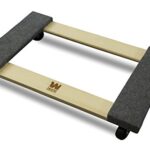 WEN 1320 lbs. Capacity 18 in. x 30 in. Hardwood Furniture Moving Dolly, Two Pack