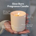 PACIFIC JADE Hand Poured 100% Natural Soy Candle 11oz – Luxury Fragrance in Matte Glass for Home or Gift – Premium Cotton Wick for 60 Hours Burn Time – Woman-Founded Brand (Golden Vanilla)