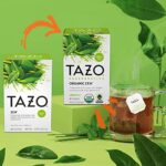 TAZO Tea Bags, Green Tea, Regenerative Organic Zen Tea, 16 Count (Pack of 6)