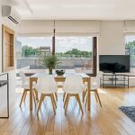 Lifetime Home Mid-Century Modern Lounge Chair Set of 4 – High Back Rest, Soft Padded Seats & Solid Wood Legs – Dining, Living Room, Kitchen – DSW Shell Tulip Chair – White