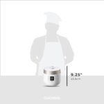 CUCKOO CRP-ST0609F | 6-Cup/1.5-Quart (Uncooked) Twin Pressure Rice Cooker & Warmer | 12 Menu Options: High/Non-Pressure Steam & More, Made in Korea | WHITE (6 CUP)