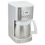 Cuisinart DCC-3400W 12-Cup Programmable Coffeemaker with Thermal Carafe, White