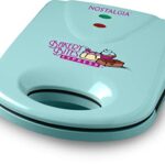 Nostalgia 4-in-1 Bakery Bites Express Makes Mini Brownies, Cupcakes, Bundt Cakes and Cookies, Blue