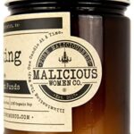 Malicious Women Candle Co – Adulting, Espresso Yo’ Self Infused with Insufficient Funds, All-Natural Organic Soy Candle, 9 oz