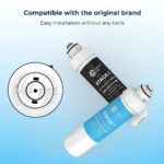 Crystala Filters 2-stage replacement filters Compatible with Bottleless Water Coolers, 2 Count (Pack of 1)