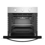 Empava 24XWOA01 24” Electric Single Wall Oven with Basic Broil Bake Functions Mechanical Knobs Control Stainless Steel, WOA01