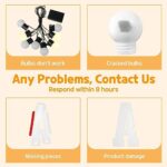 imprsv 4FT Marquee Light Up Letters C, Large Light Up Letters for Baby Shower Anniversary Weeding Room Decor, Big Letters for Party Decoration, Letters with Lights, Foam Letters, Light Alphabet