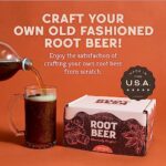 Craft A Brew – Root Beer Kit – DIY Root Beer Making Kit – Make Your Own Craft Root Beer – Complete Equipment and Supplies – Starter Home Brewing Kit – 1 Gallon
