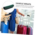 ULTECHNOVO 3pcs Luggage Case Green Accessories Red Kitchen Appliances Black Travel Bag Luggage Handle Wraps for Suitcase Blue Luggage Handle Wraps for Suitcase Luggage Replacement Parts Black