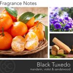 Manly Indulgence Black Tuxedo Jar Candle 16.5 oz – White Musk, Lavender, Cedarwood, Jasmine & Earthy Orris – Up to 60 Hour Burn – Soy Blend Wax, USA Poured