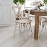 Merrick Lane Jessamine 46″ x 30″ Rectangular Antique Rustic Solid Pine Farm Dining Table