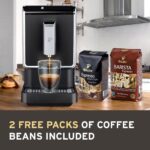 Tchibo Single Serve Coffee Maker – Automatic Espresso Coffee Machine – Built-in Grinder, No Coffee Pods Needed – Comes with x2 17.6 Ounce Bags of Whole Beans