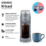 Keurig K-Iced Single Serve Coffee Maker – Brews Hot and Cold – Gray