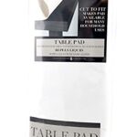 Felt Back Vinyl Table Pad Size 52″ x 90″ Cut to Fit