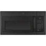 GE JVM3160DFBB 1.6 Cu. Ft. Over-the-Range Microwave Oven Black Bundle with 2 YR CPS Enhanced Protection Pack