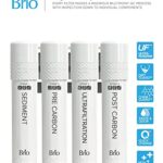 Brio 4-Stage Filter Replacement Kit for Brio 4-Stage Ultrafiltration Water Cooler Dispensers